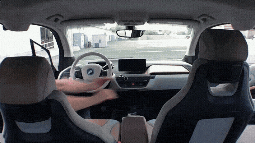 BMW i3 Parkour