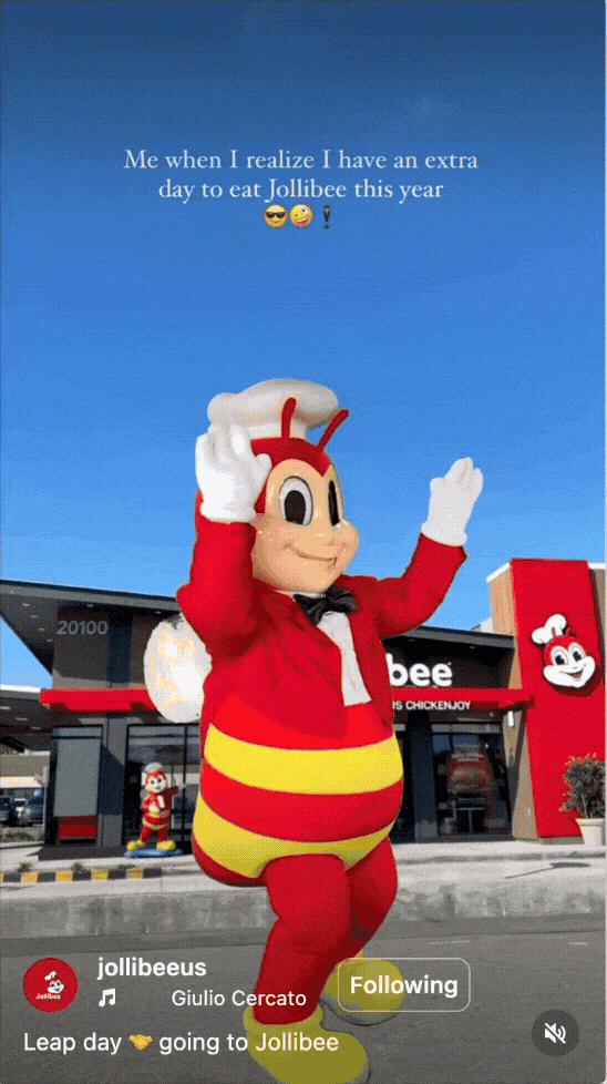 Jollibee Social - Jump